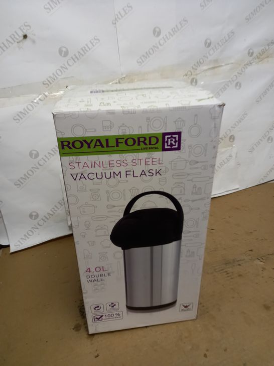 ROYAL FORD STAINLESS STEAL VACUUM FLASK 