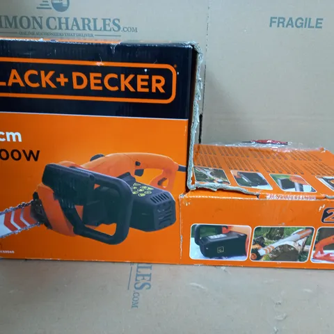 BOXED BLACK & DECKER 2000W 40CM CHAINSAW