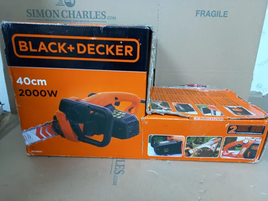 BOXED BLACK & DECKER 2000W 40CM CHAINSAW