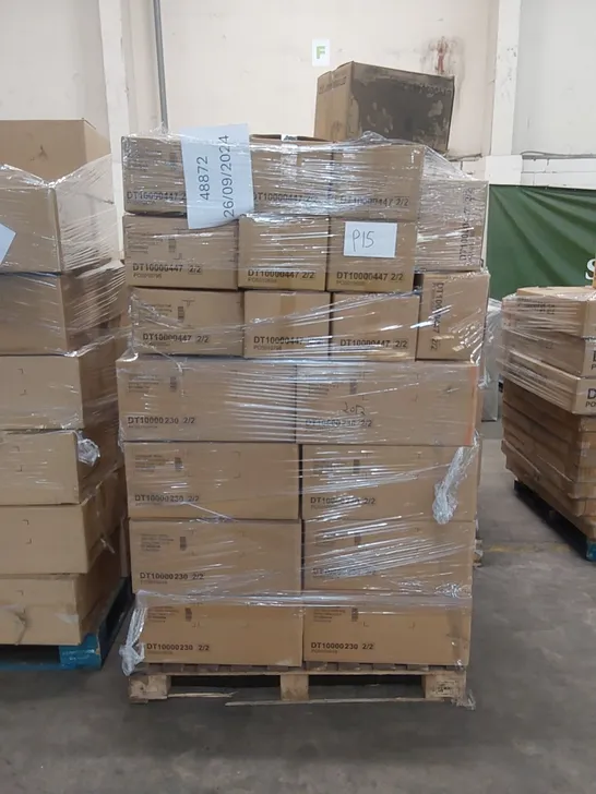 PALLET OF ASSORTED BOXED INCOMPLETE FURNITURE PARTS