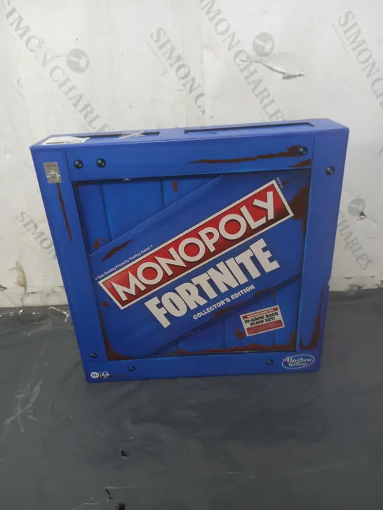 MONOPOLY FORTNITE COLLECTORS EDIITON 