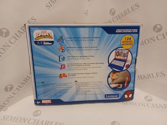 BOXED SPIDERMAN EDUCATIONAL LAPTOP 