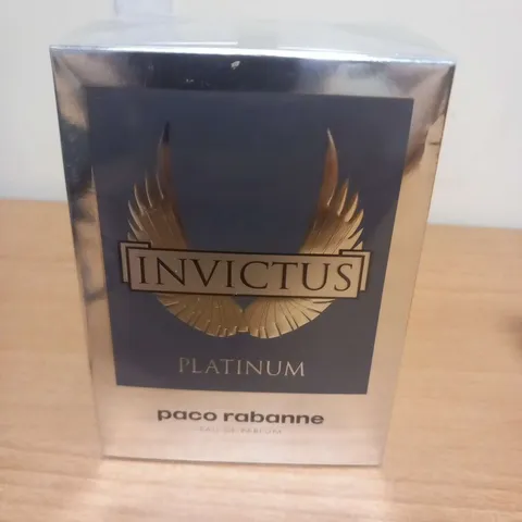 BOXED AND SEALED INVICTUS PLATINUM PACO RABANNE 100ML