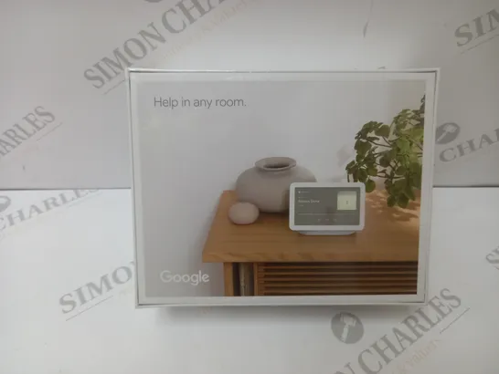 BRAND NEW BOXED GOOGLE NEST HUB 2ND GEN SMART SPEAKER WITH SCREEN - CHALK 