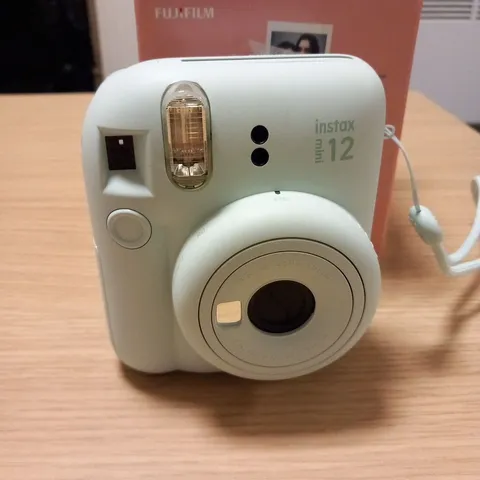 BOXED FUJIFILM INSTAX MINI 12 INSTANT CAMERA