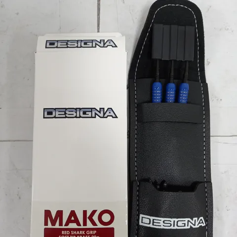 DESIGNA MAKO ELECTRO MESSING SHARK GRIP ROT 20G SOFT DART