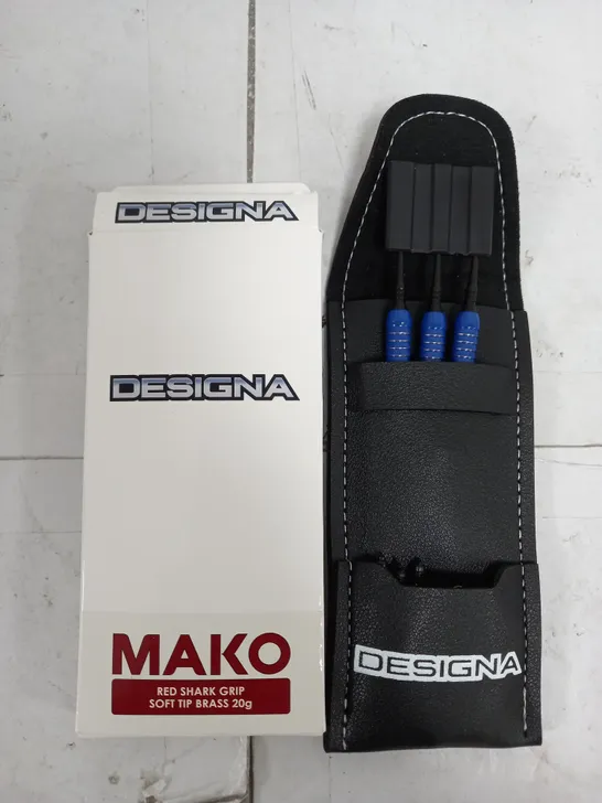 DESIGNA MAKO ELECTRO MESSING SHARK GRIP ROT 20G SOFT DART