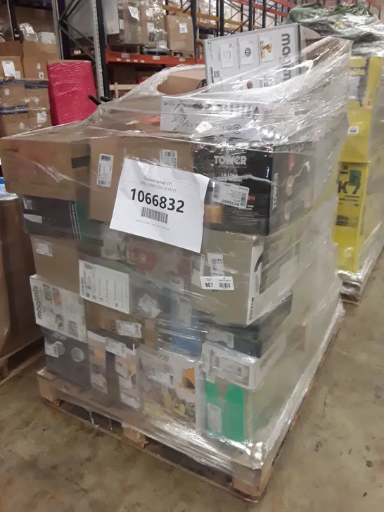 PALLET OF APPROXIMATELY 66 UNPROCESSED RAW RETURN HOUSEHOLD AND ELECTRICAL GOODS TO INCLUDE;