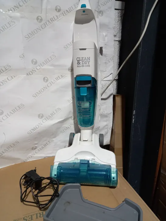 BELDRAY CLEAN & DRY CORDLESS HARD VACUUM CLEANER