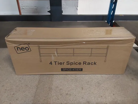 BOXED NEO 4-TIER SPICE RACK 