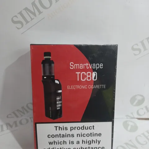 SEALED SMARTVAPE TC80 BOX MOD WITH 2200MAH BATTERY ELECTRONIC CIGARETTE VAPE KIT IN BLACK