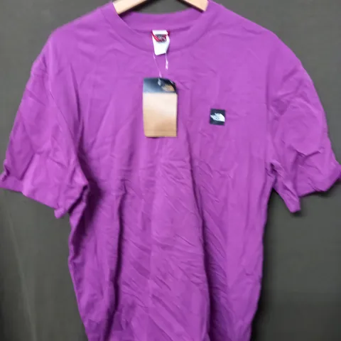 NORTH FACE PURPLE MENS T-SHIRT - S/P