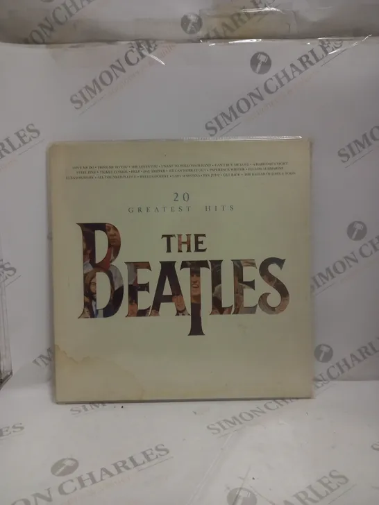 THE BEATLES 20 GREATEST HITS VINYL 