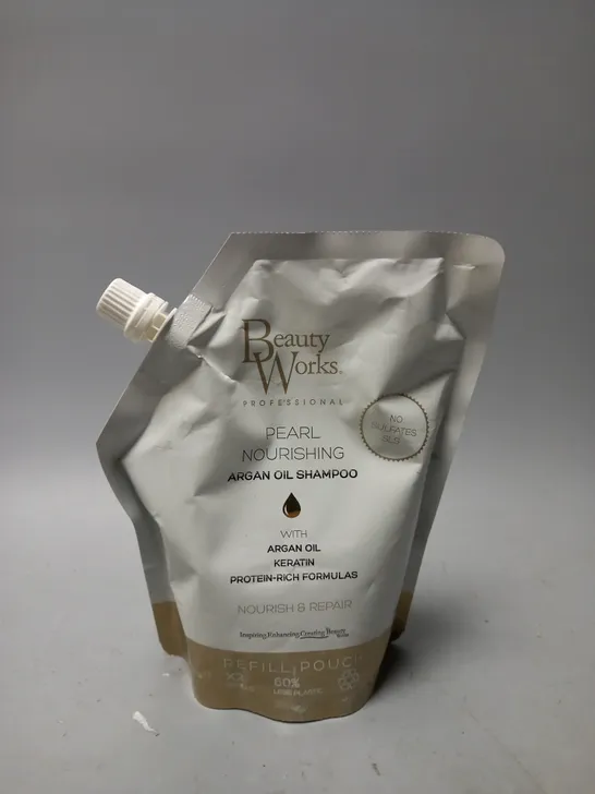 BEAUTY WORKS PEARL NOURISHING ARGAN OIL SHAMPOO