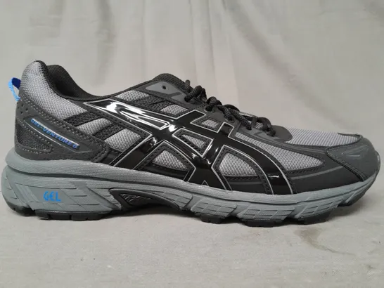 PAIR OF ASICS SHOES IN BLACK/GREY UK SIZE 9