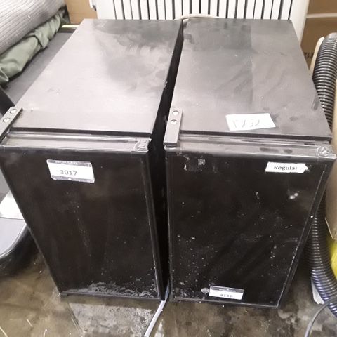 TWO SMALL COUNTER TOP FRIDGES