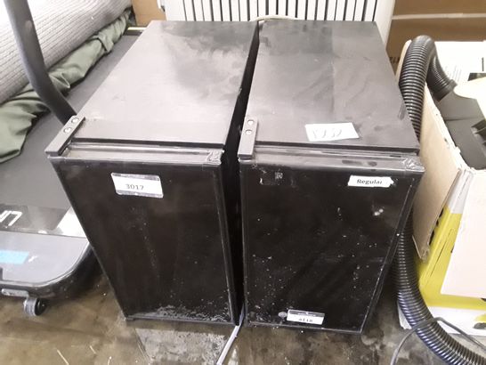 TWO SMALL COUNTER TOP FRIDGES