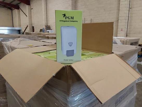 PALLET OF APPROXIMATELY 400X PEGASUS PGM-SD02 SOAP DISPENSERS 