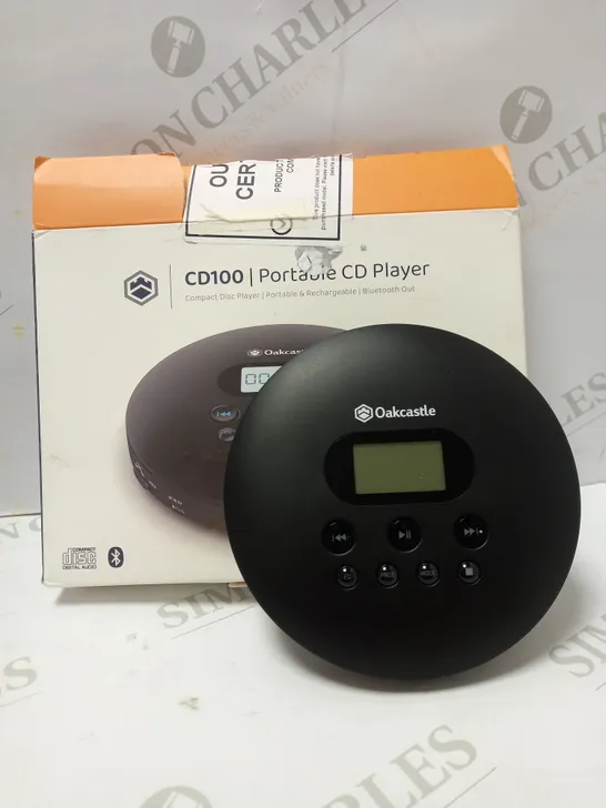 Oakcastle CD100 Bluetooth CD Player