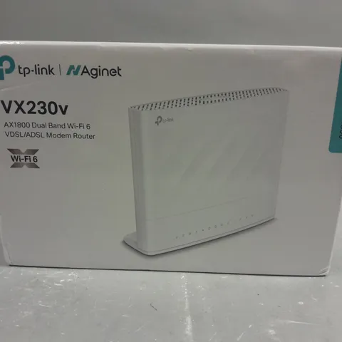 BOXED TP-LINK VX230V DUAL BAND WI-FI 6 MODEM ROUTER