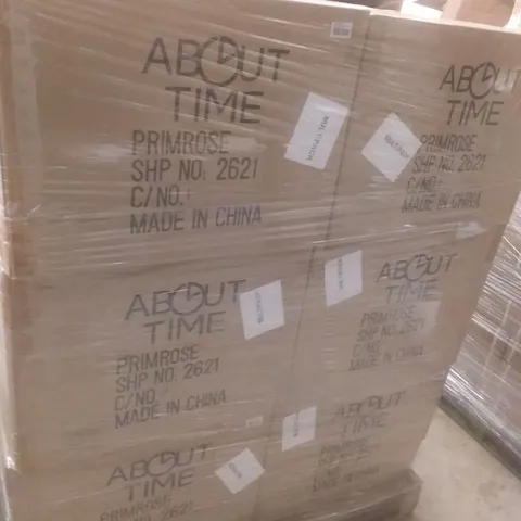 PALLET OF APPROXIMATELY 67 BOXES OF PERFECT TIME OUTDOOR CLOCK EU WHITE