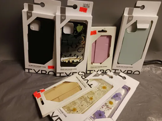 APPROXIMATELY 75 ASSORTED PHONE CASE TO INCLUDE SNAP ON PHONE CASE COMPATIBLE WITH IPHONE 12/12 PRO