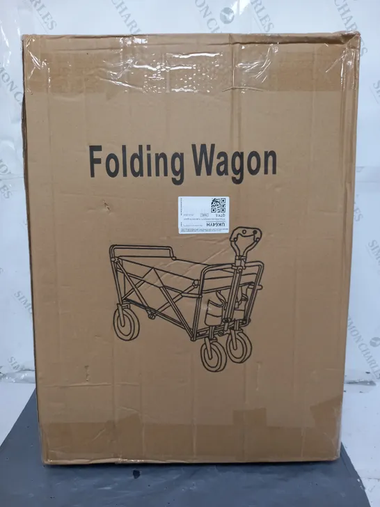 BOXED FOLDING STORAGE WAGON