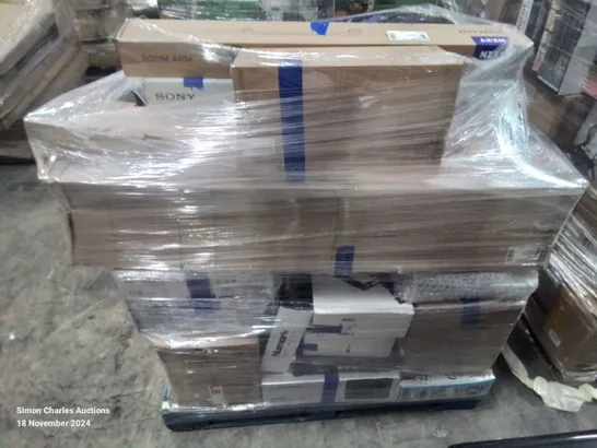 PALLET OF APPROXIMATELY 23 UNPROCESSED RAW RETURN HOUSEHOLD AND ELECTRICAL GOODS TO INCLUDE;