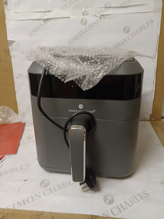 COOK'S ESSENTIALS 5.8L AIR FRYER IN SLATE GREY