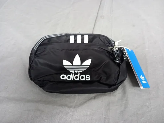 ADIDAS BLACK BUM BAG 