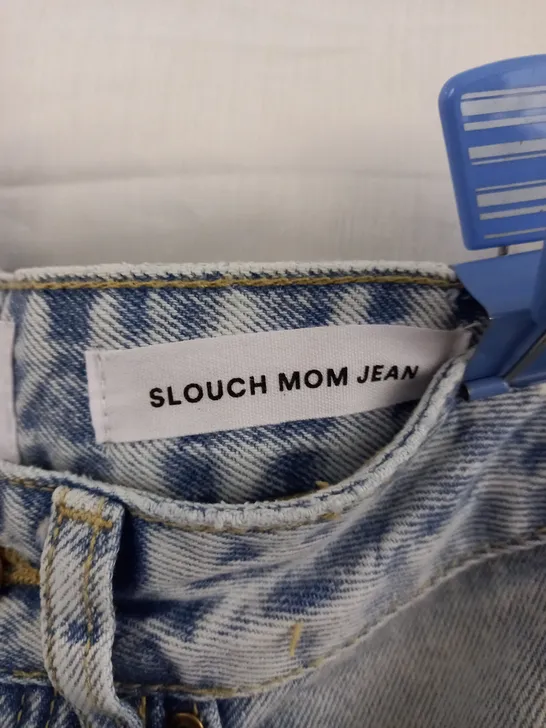 BOX OF APPROX 16 COTTON ON SLOUCH MOM JEANS IN AVALON BLUE - EU 34