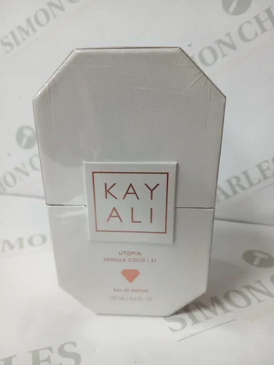 BOXED AND SEALED KAY ALI UTOPIA VANILLA COCO 21 EAU DE PARFUM 100ML