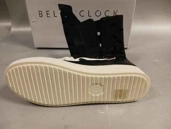 LOT OF 12 BOXED PAIRS OF BELLO CLOCK HOLE DETAIL SHOES - VARIOUS SIZES