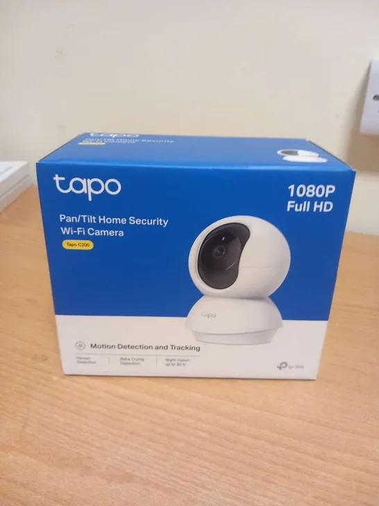 BOXED TAPO 1080P PAN/TILT HOME SECURITY WI-FI CAMERA