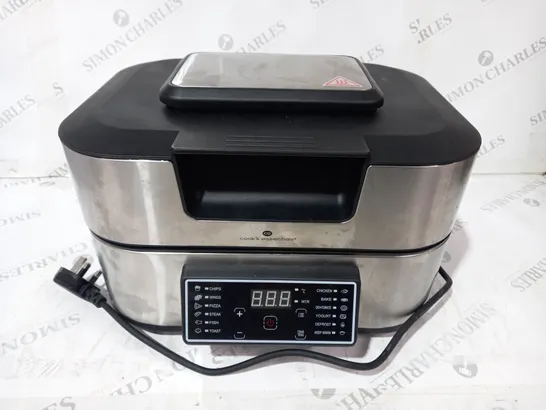 BOXED COOK'S ESSENTIALS GRILL & AIRFRYER 5.5L