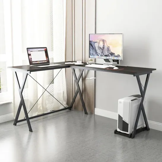 BOXED L-SHAPE DESK