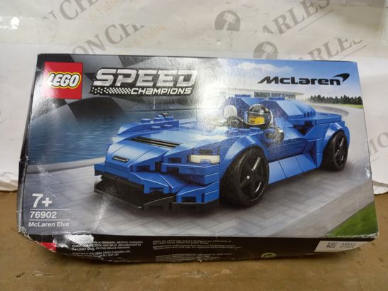 BOXED LEGO SPEED CHAMPIONS MCLAREN ELVA SET (76902) RRP £17.99