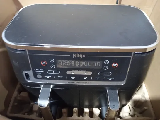 BOXED NINJA FOODI MAX 9.5L DUAL ZONE AIRFRYER AF451UK