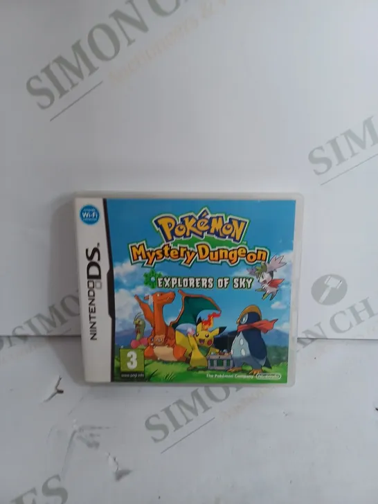 POKEMON MYSTERY DUNGEON: EXPLORERS FOR SKY NINTENDO DS