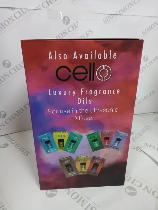 BOXED CELLO ULTRASONIC DIFFUSER 