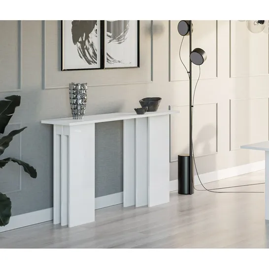 BOXED SAVONBURG 110CM CONSOLE TABLE (1 BOX)