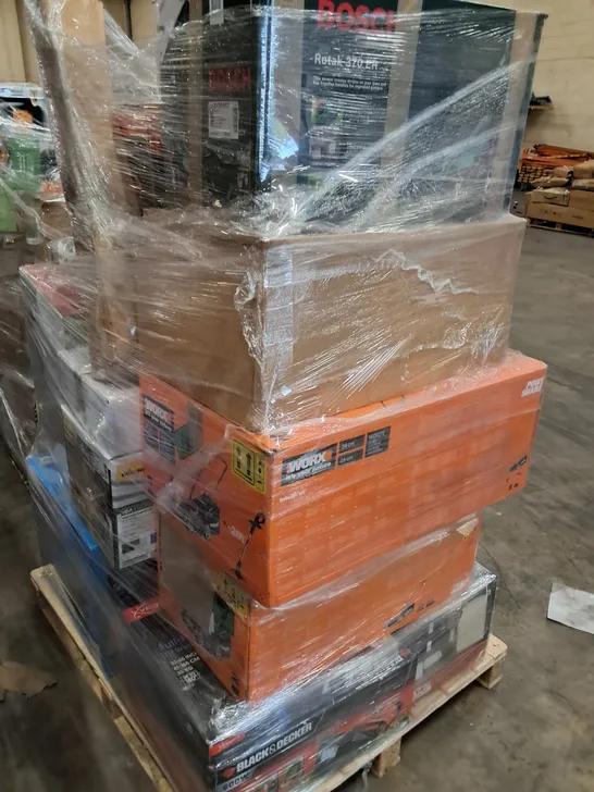 PALLET OF APPROXIMATELY 17 UNPROCESSED RAW RETURN HOUSEHOLD AND ELECTRICAL GOODS TO INCLUDE;