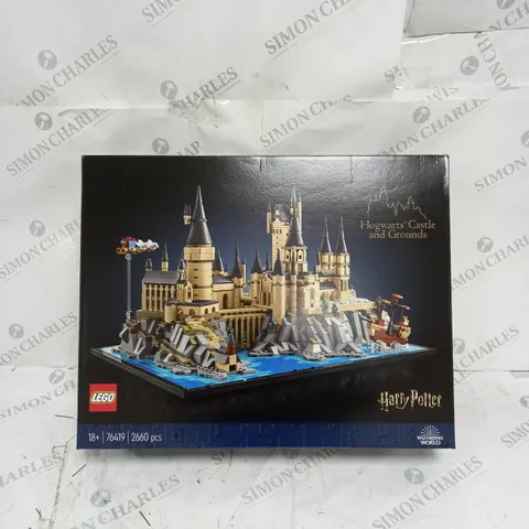 BOXED LEGO HARRY POTTER HOGWARTS CASTLE AND GROUNDS - 76419