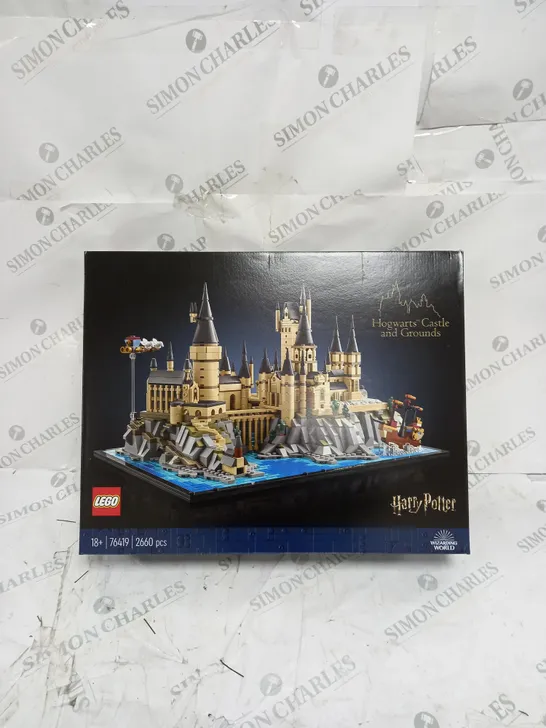 BOXED LEGO HARRY POTTER HOGWARTS CASTLE AND GROUNDS - 76419