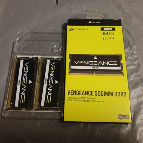 CORSAIR VENGACE SODIUM DDR5 MEMORY - 64GB 2X32GB