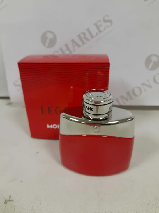 BOXED LEGEND RED MONT BLANC EAU DE PARFUM 50ML