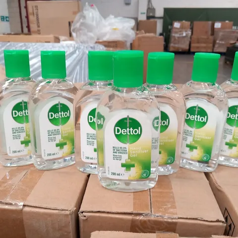 PALLET OF APPROXIMATELY 1440 BOTTLES OF DETTOL HAND SANITISER GEL 200ML