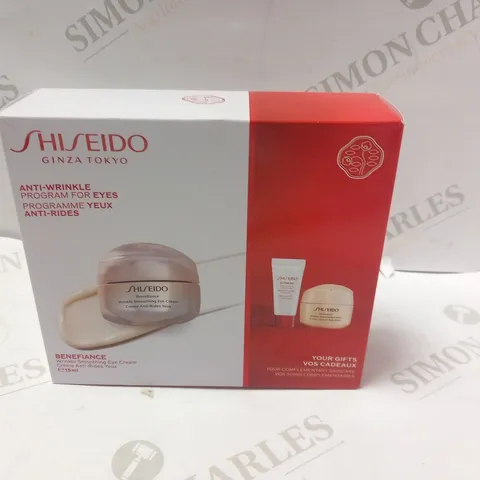 BOXED SHISEIDO ANTI WRINKLE PROGRAM FOR EYES