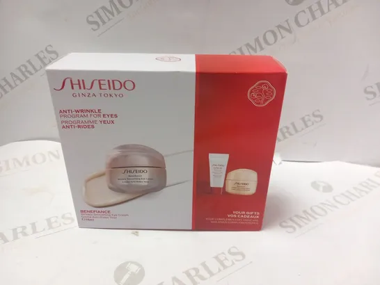 BOXED SHISEIDO ANTI WRINKLE PROGRAM FOR EYES