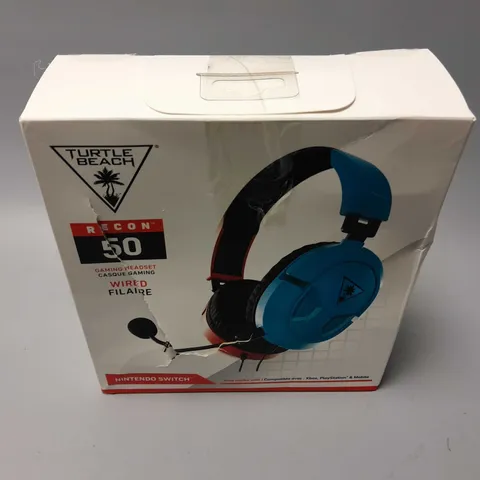 BOXED TURTLE BEACH RECON 50 HEADSET (NINTENDO SWITCH)